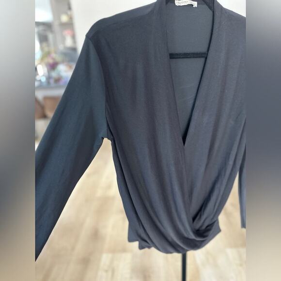 Zara draped workwear top, size small. Worn once - Picture 3 of 6